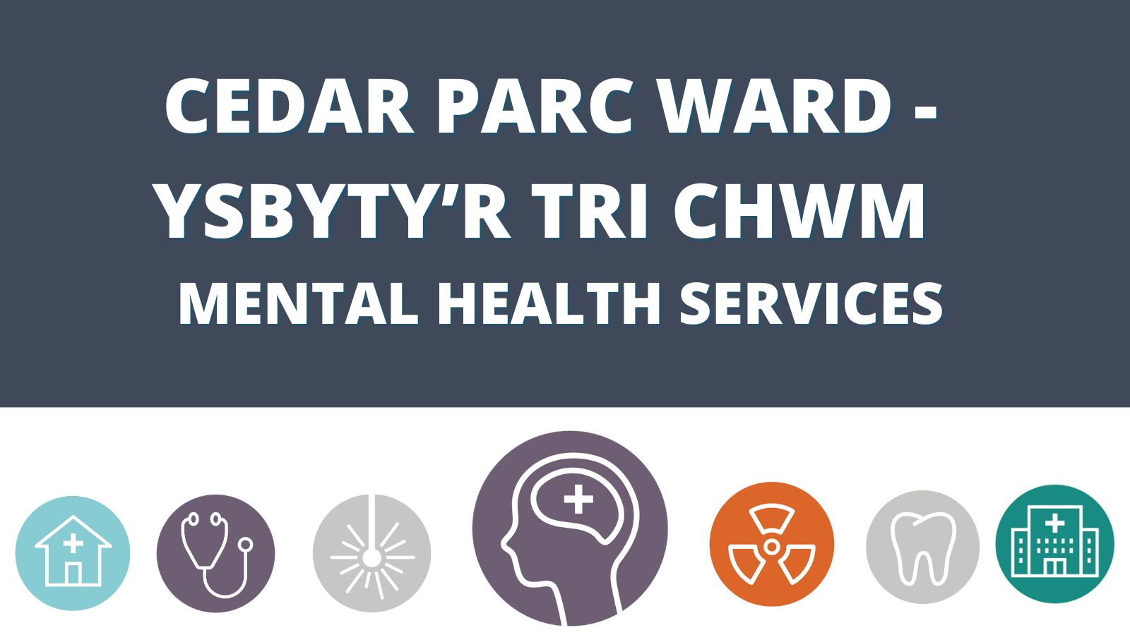 Cedar Parc Ward Ysbyty'r Tri Chwm Mental Health Services