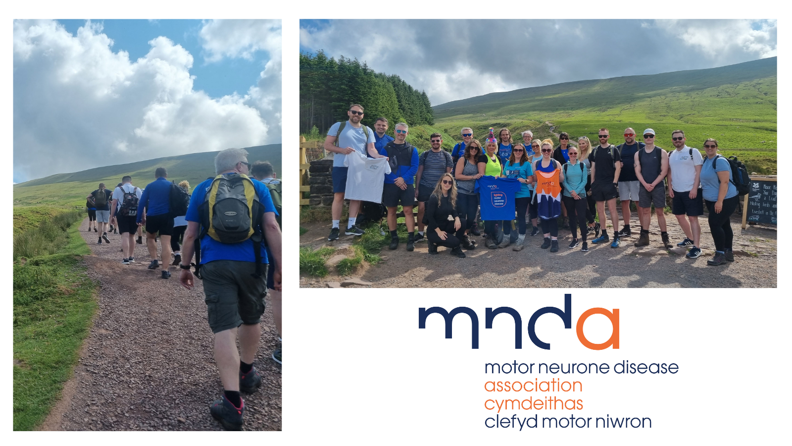 HIW staff walking Pen y Fan